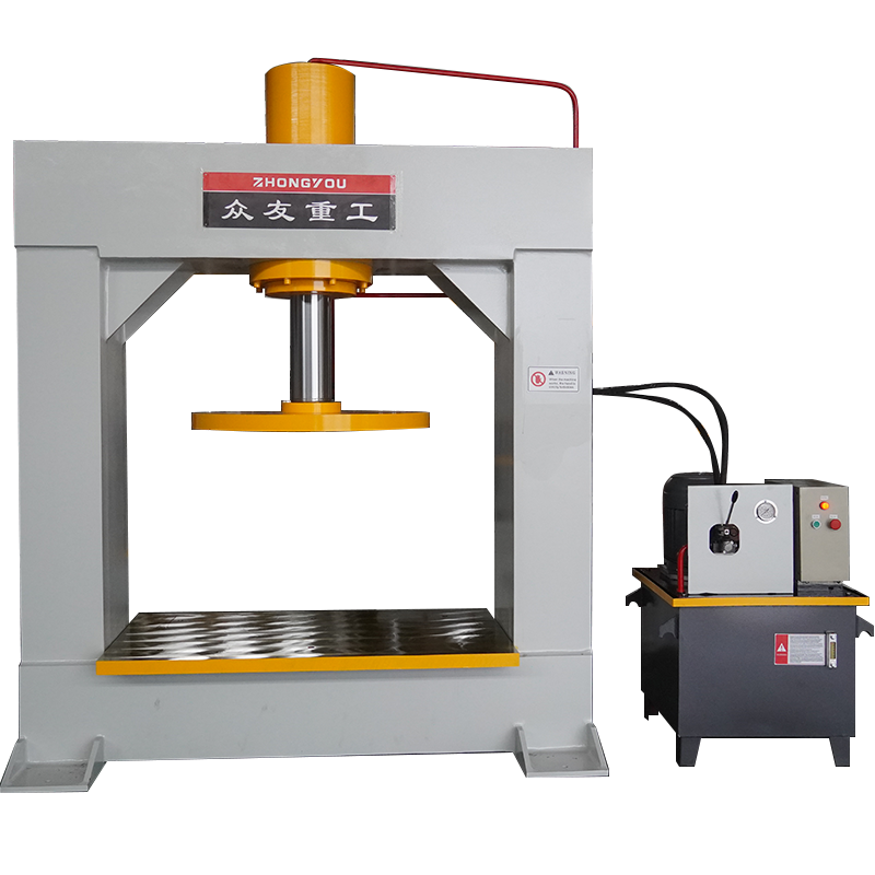 Zhongyou forklift solid tire press machine for tyre dismount and mount