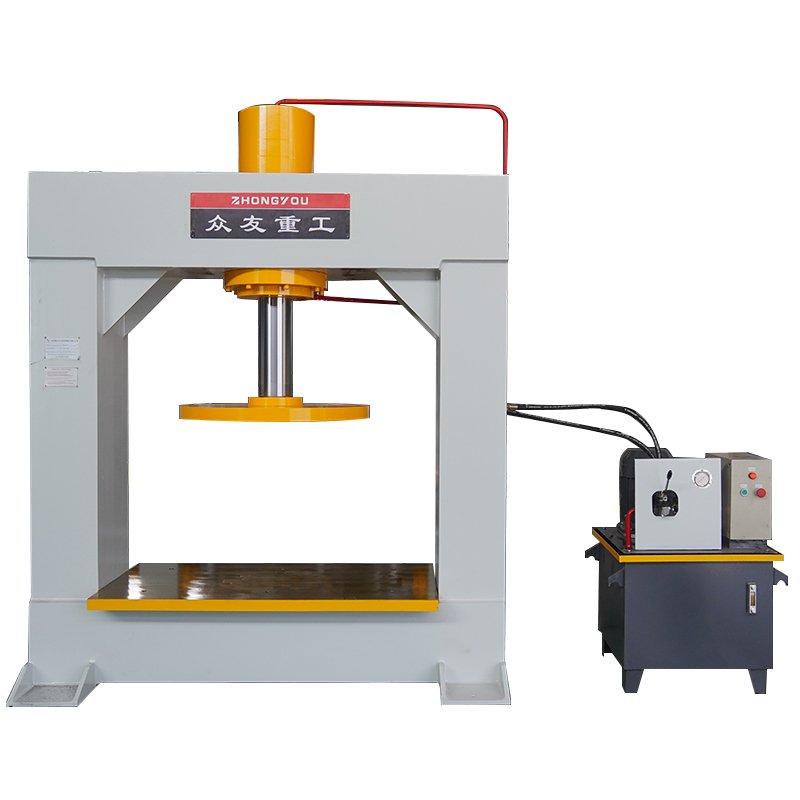 Mounting and Dismounting Tires Forklift Tire Press Machine