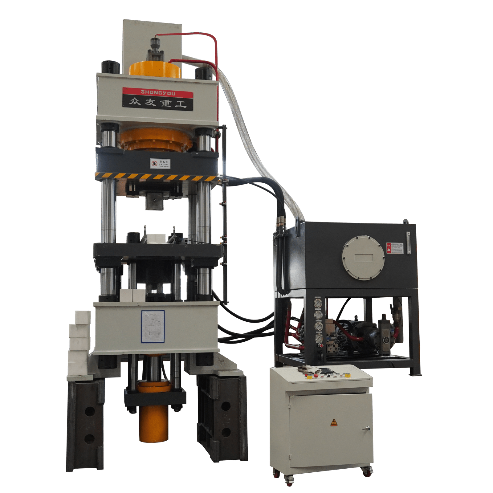5kg 10kg 20kg salt block animal bricks four column hydraulic press machine