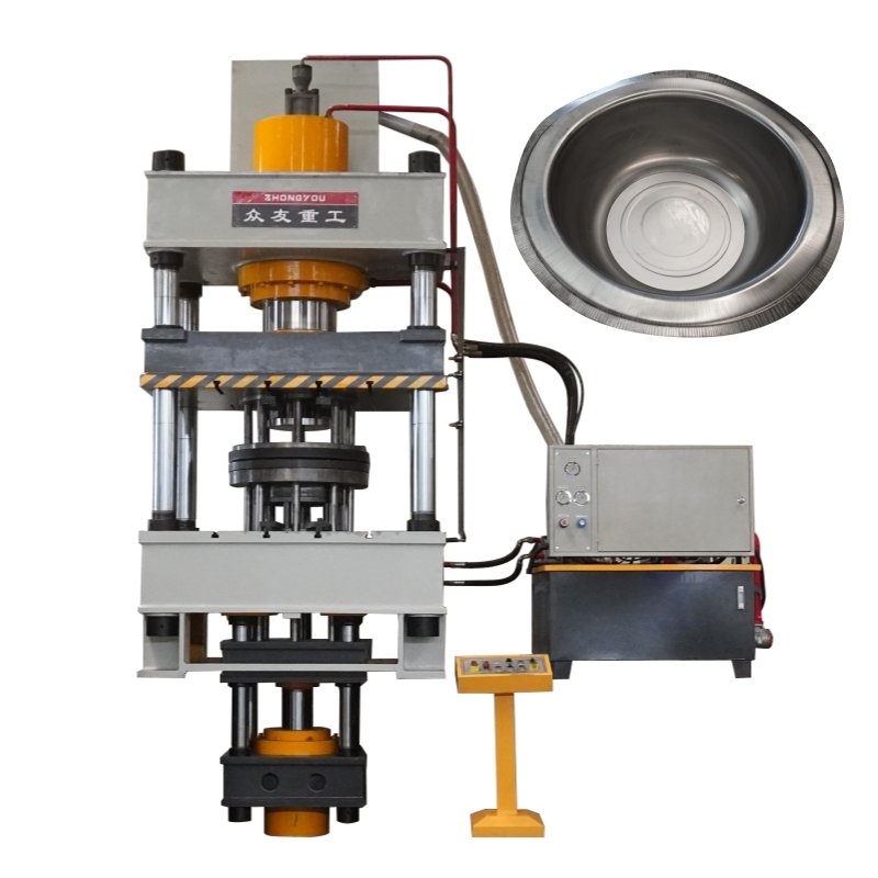 Deep Drawing Hydraulic Press For Sheet Metal Stainless Steel Basin Stretching Machine