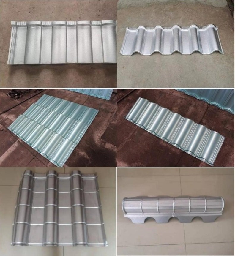 200 ton 315 ton steel tile stone coated roof tile hydraulic press Compression molding process