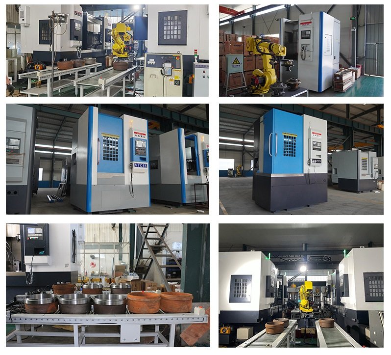 High Intelligent Vertical Turning Lathe Vertical Cutting Machine Turning Center Customer Case
