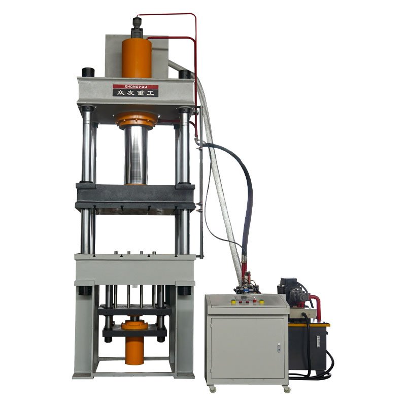 Three beams and four kinds of stretching machine