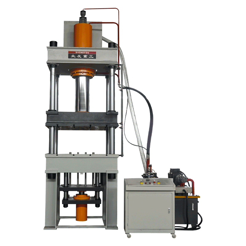 Three beams and four kinds of stretching machine
