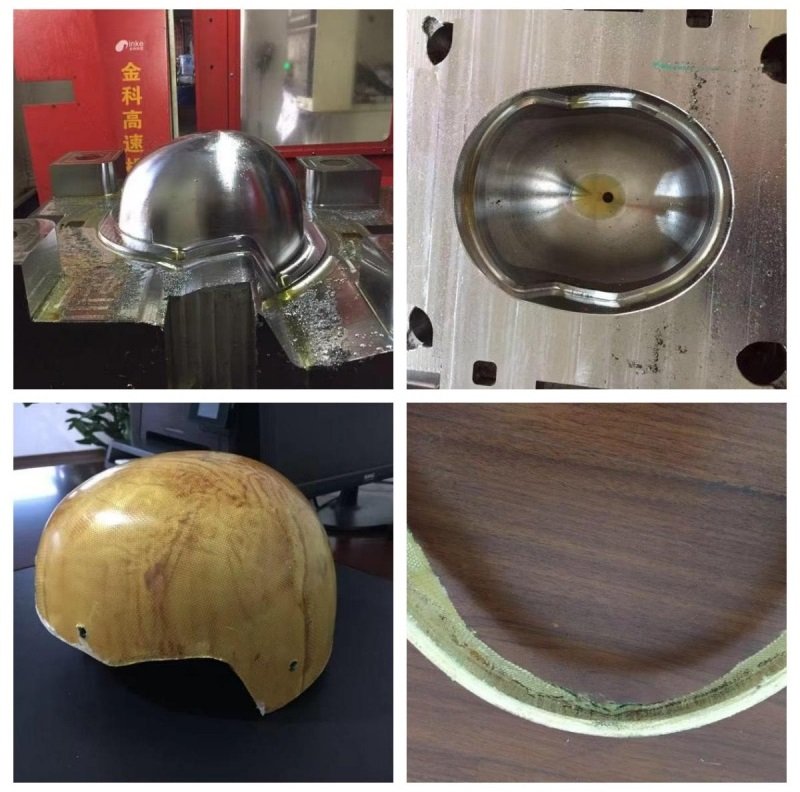 Aramid fiber Bulletproof Helmet Forming Hydraulic Press Kevlar Bulletproof Helmet manufacturing machine Compression molding process