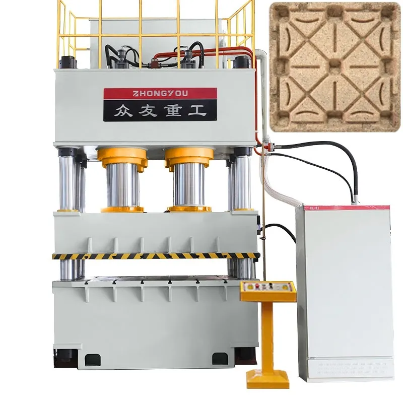 Wood Chip Pallet Press Machine