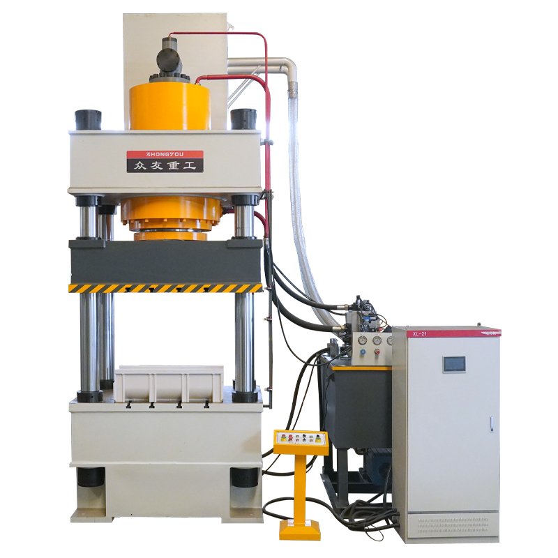 Heat press for u-shape gutter