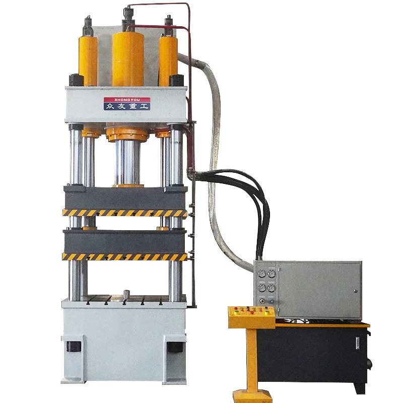 Metal deep drawing press 315 tons double action drawing machine