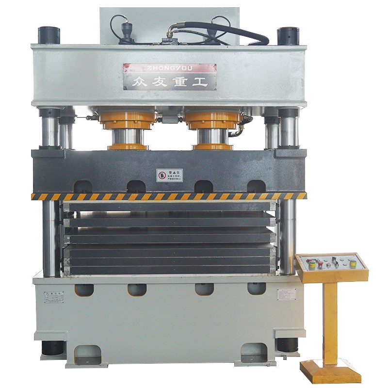 Composite Aluminium Honeycomb Panel Multi-layer Hot Press Hydraulic Press for Fire Door Panel