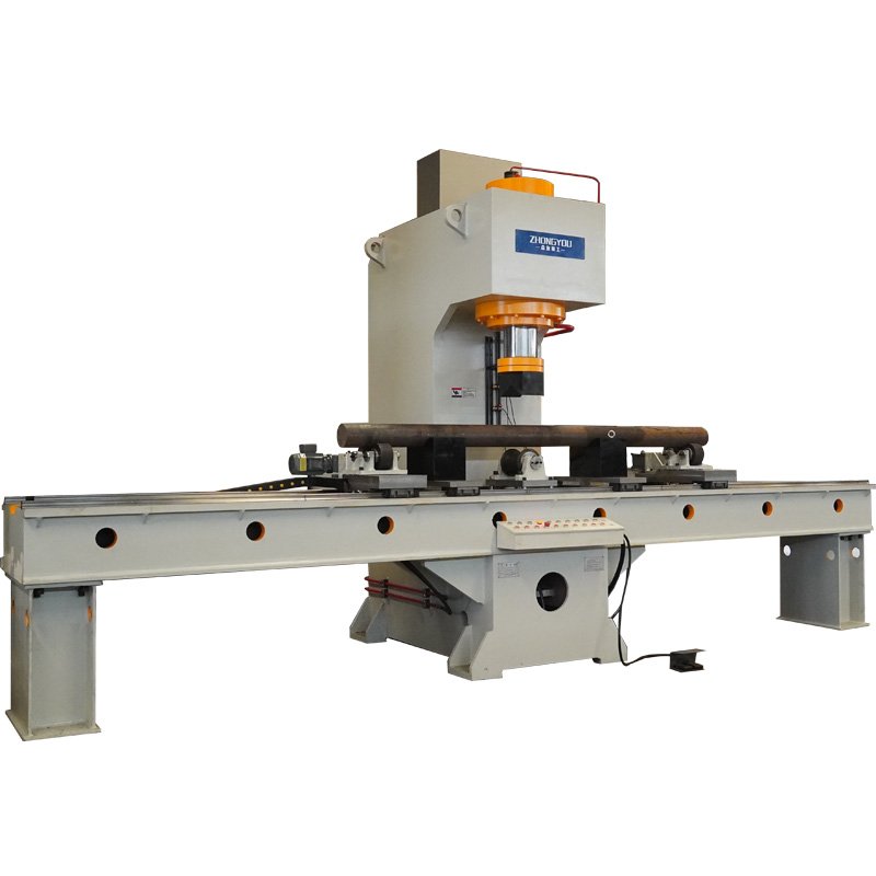 250 tons round steel straightening and shaping single arm hydraulic presses
