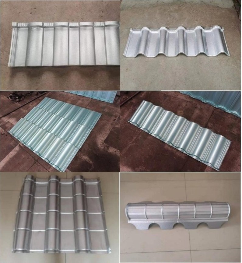 Colour Stone Metal Tile Forming Hydraulic Press Metal Sheet Forming Press Machine Compression molding process