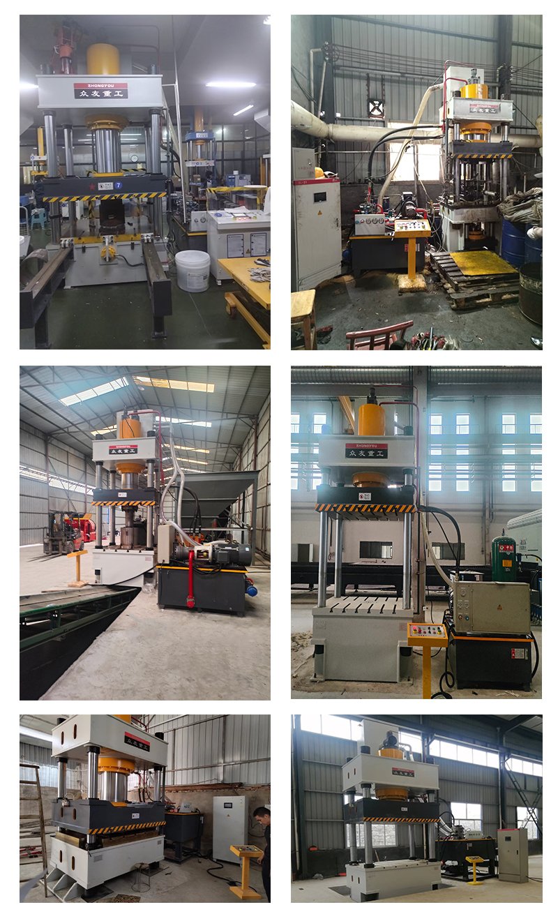 Composite Aluminium Honeycomb Panel Multi-layer Hot Press Hydraulic Press for Fire Door Panel Customer Case