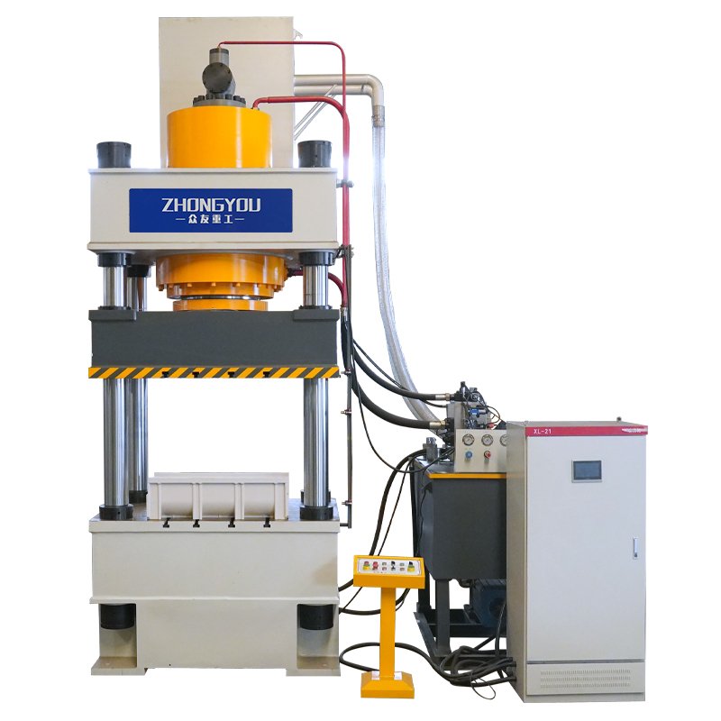 Molding hot press Resin U-shape gutter hydraulic machine