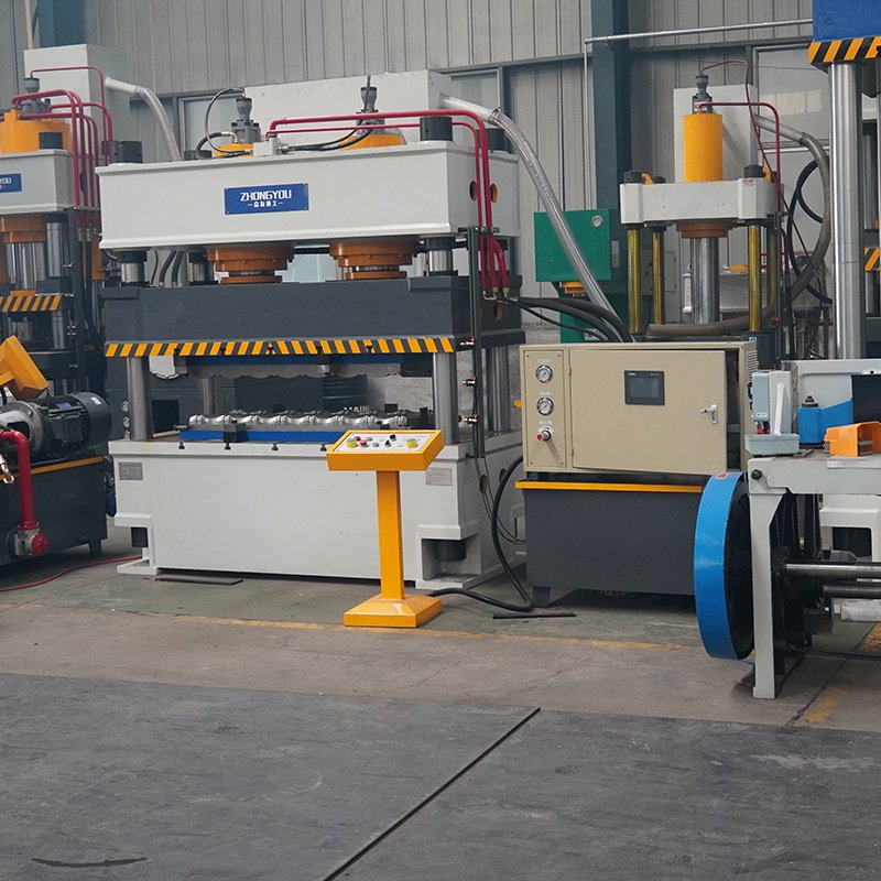 Color stone tile forming hydraulic press 315 tons galvanized sheet metal sheet forming press machine