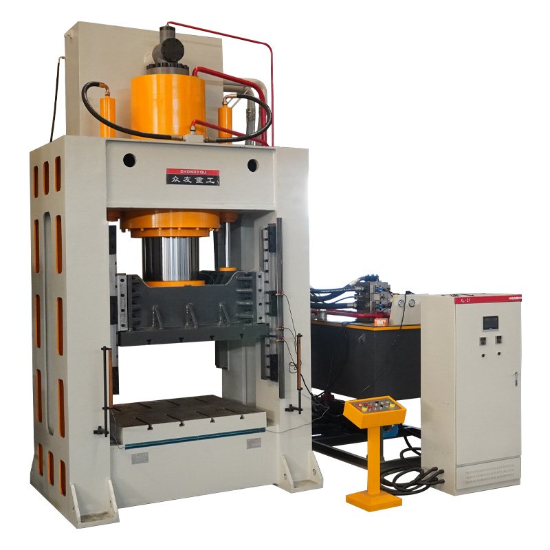 630 tons frame hydraulic press for copper extrusion processing