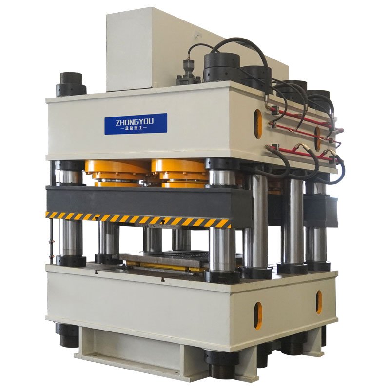 Anti-theft door embossing machine