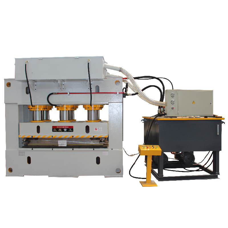 1000 tons frame type door surface embossing machine