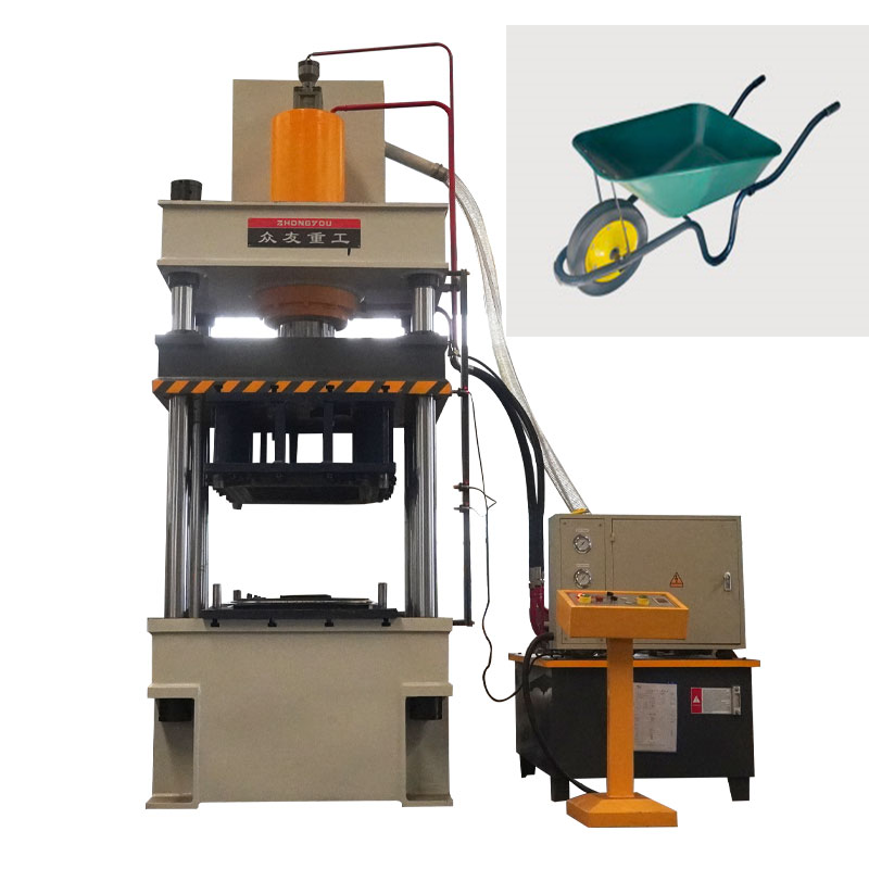200-ton hydraulic press Equipment for trimming ash hopper trucks