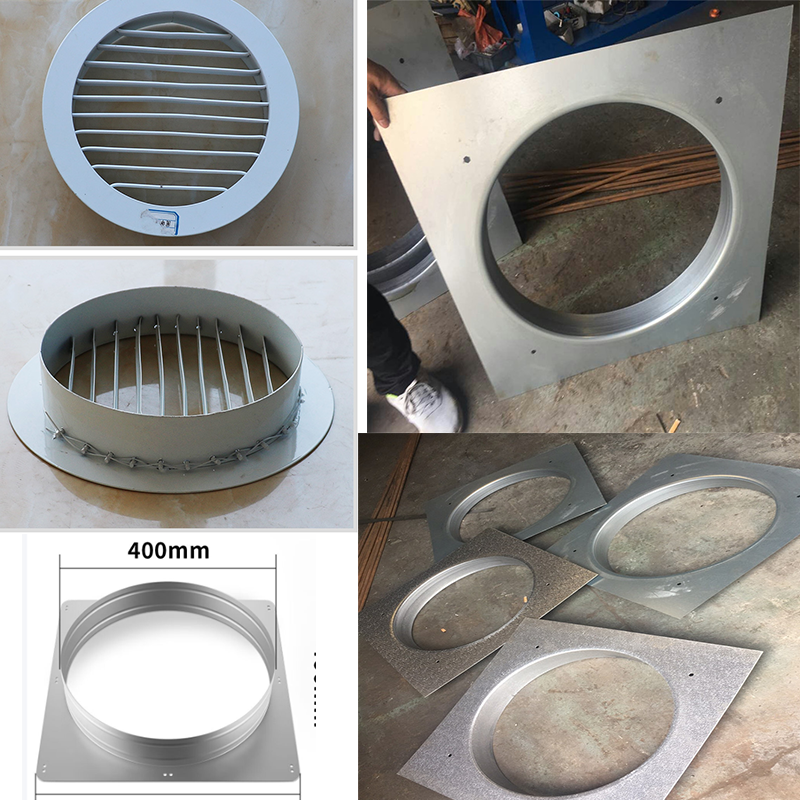 315-Ton Hydraulic Press for Forming Air Conditioning Air Guide Ring Metal Sheets Compression molding process