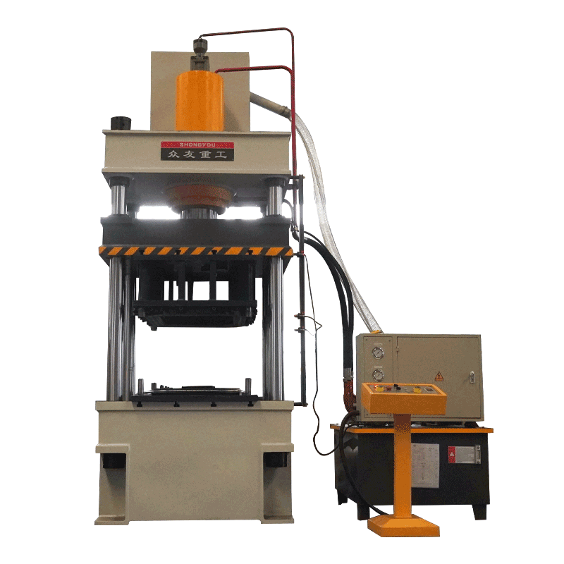 Wheelbarrow making press machine