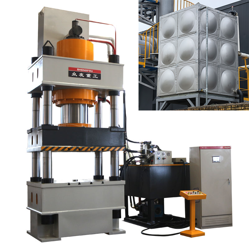 800-Ton Stainless Steel Water Tank Hydraulic Press Industrial Water Tank Panel Press