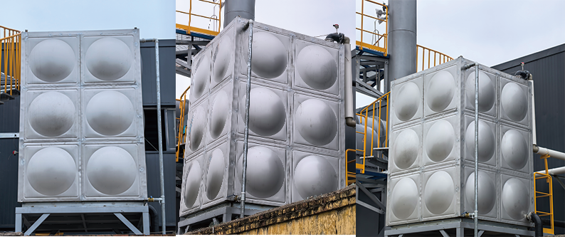 800-Ton Stainless Steel Water Tank Hydraulic Press Industrial Water Tank Panel Press Compression molding process