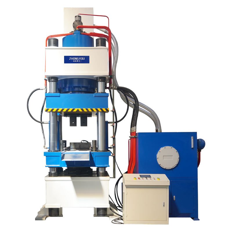 630-Ton Cattle and Sheep Lick Block Production Line Hydraulic press