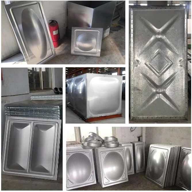 Specialized hydraulic equipment for cold-press stretching and forming stainless steel sheets into water tank panels Compression molding process