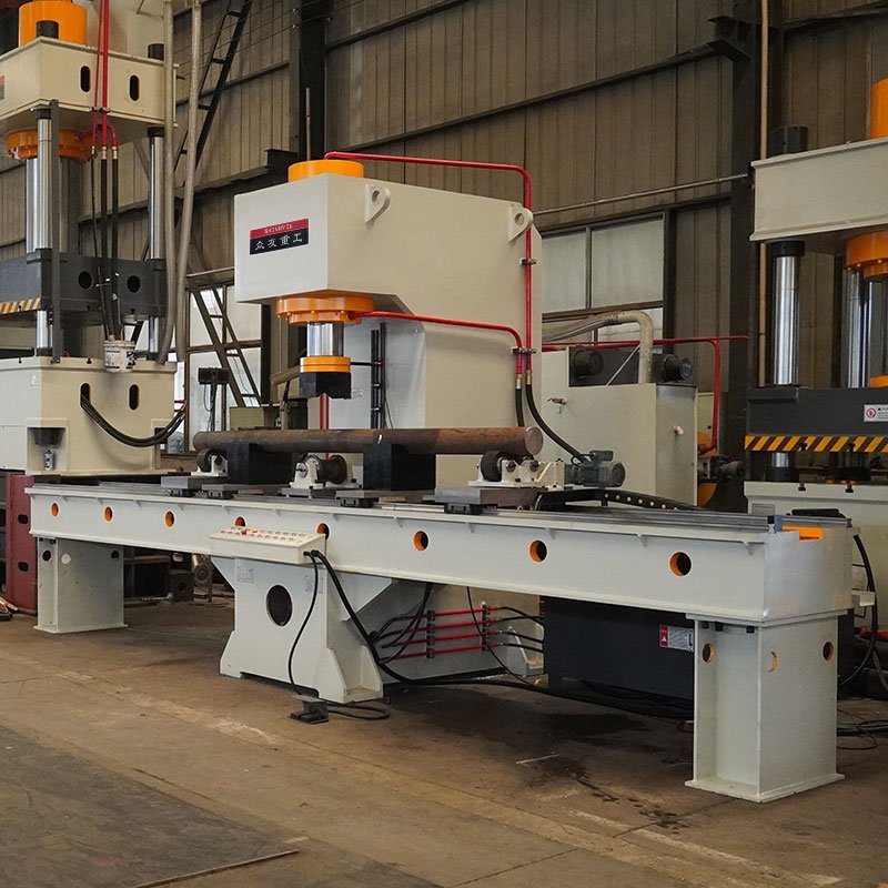 250-ton Round Bar Straightening Press