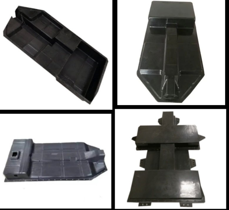 Press Molding PCM Hot Forming Press Machine Supplier in China for EV Battery Cover Compression molding process