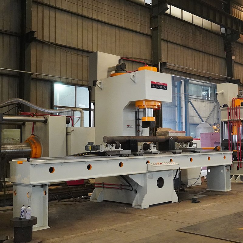 250-ton Round Bar Straightening Press