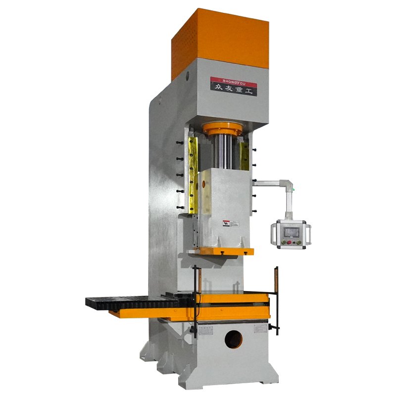100-ton hydraulic press for sheet metal blanking
