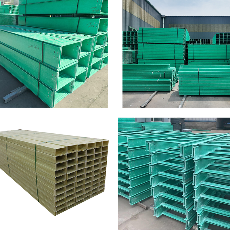 FPR Cable Tray Hydraulic Press Compression molding process