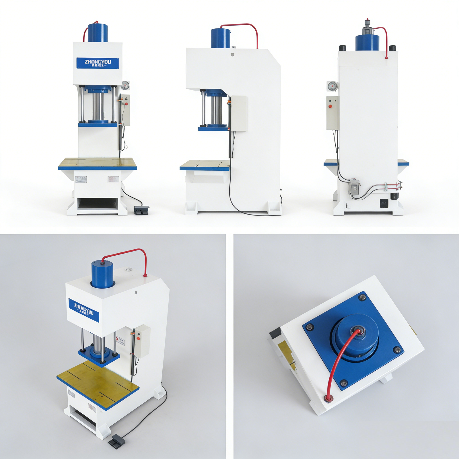 100-ton single-column hydraulic press