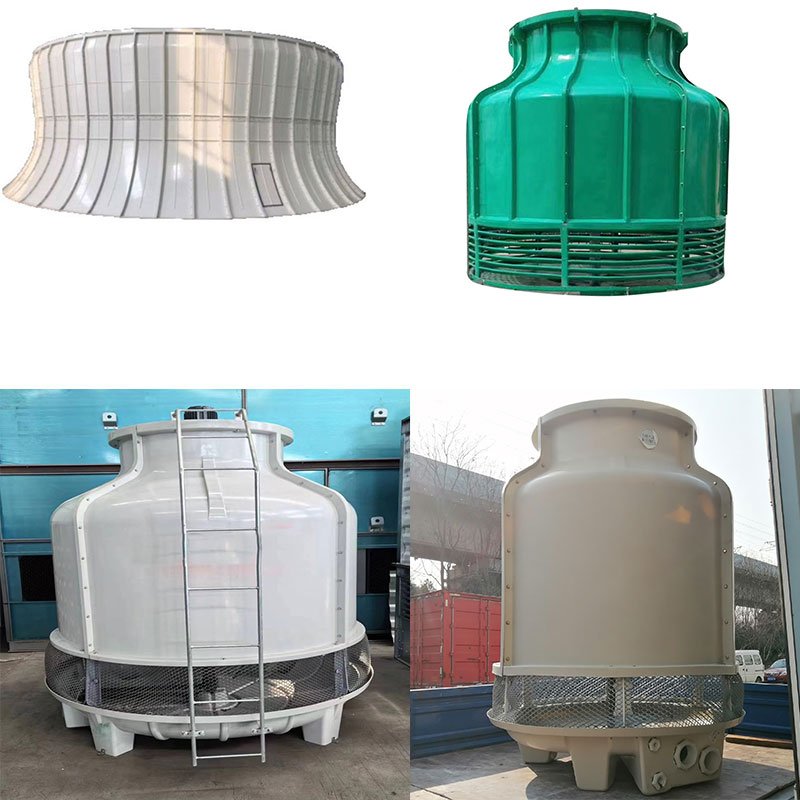 Fiberglass Cooling Tower Plate Forming Hydraulic Press  Composite Cooling Tower Casing Molding Press Compression molding process