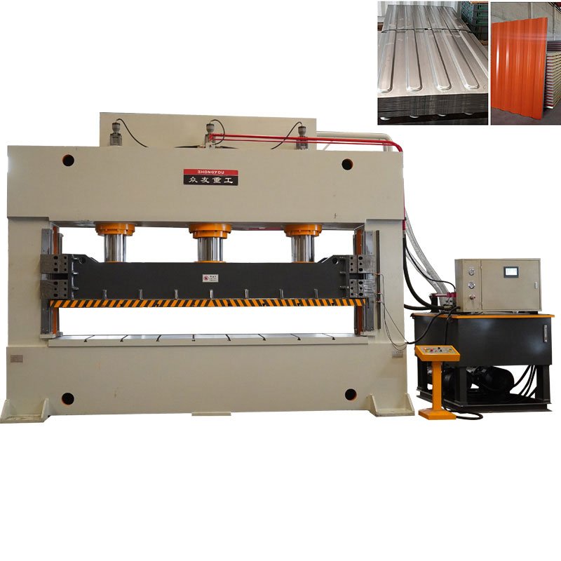 sheet metal frame hydraulic press