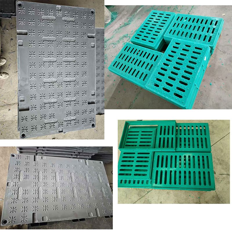 Drain cover plate  Drain Cover Press Compression molding process