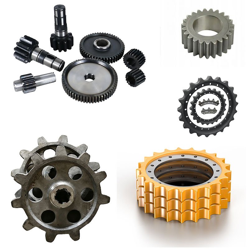 CNC vertical lathes for metal cutting  Construction Machinery Drive Wheels Compression molding process