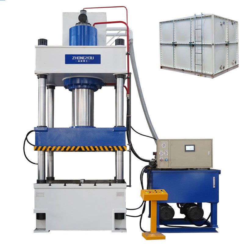 Fiberglass water tank plate hot forming hydraulic press   GRP Water Tank Panel Forming Press