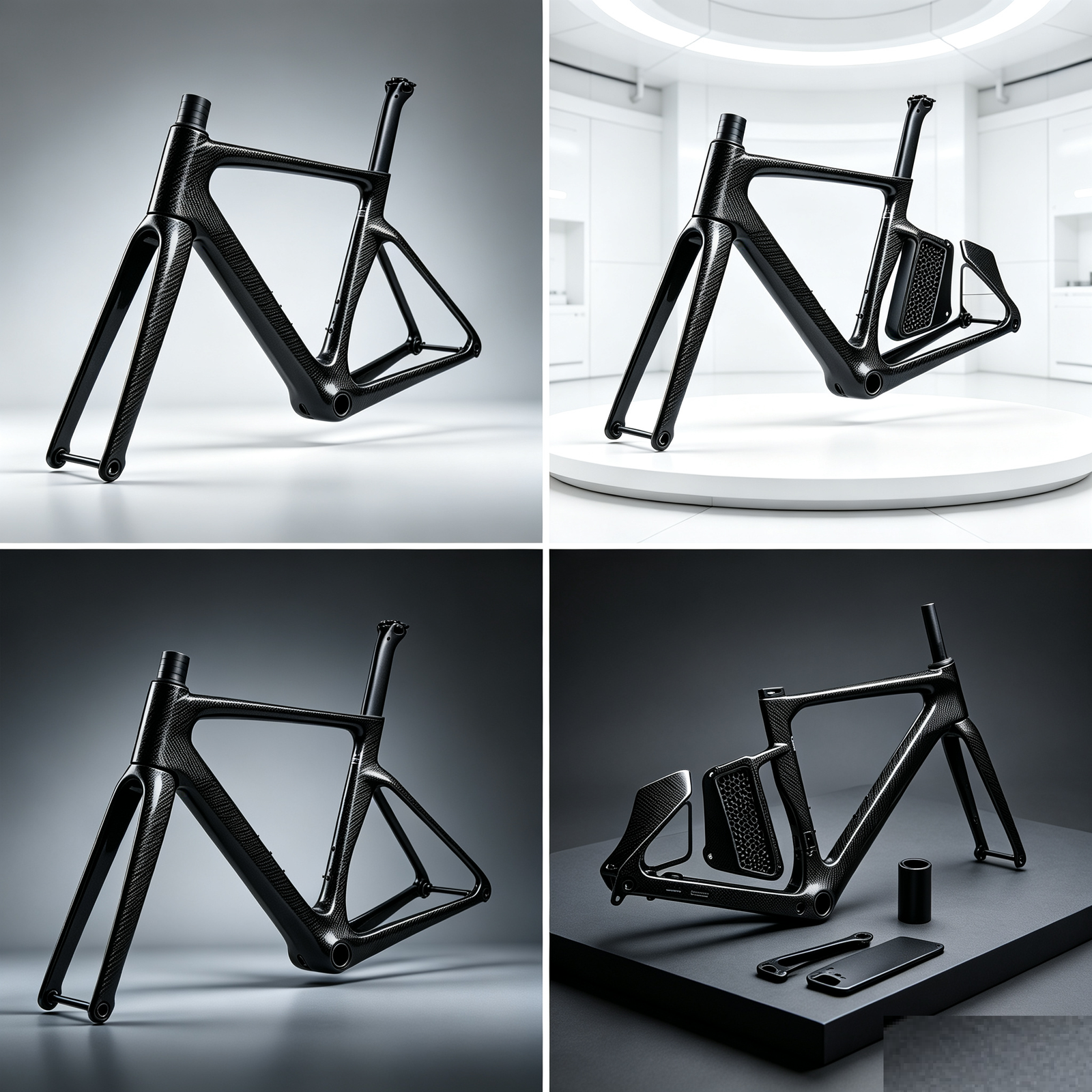 Carbon Fiber Hot Forming Machine For Bicycle    Carbon Fibre Composite Forming Press Compression molding process