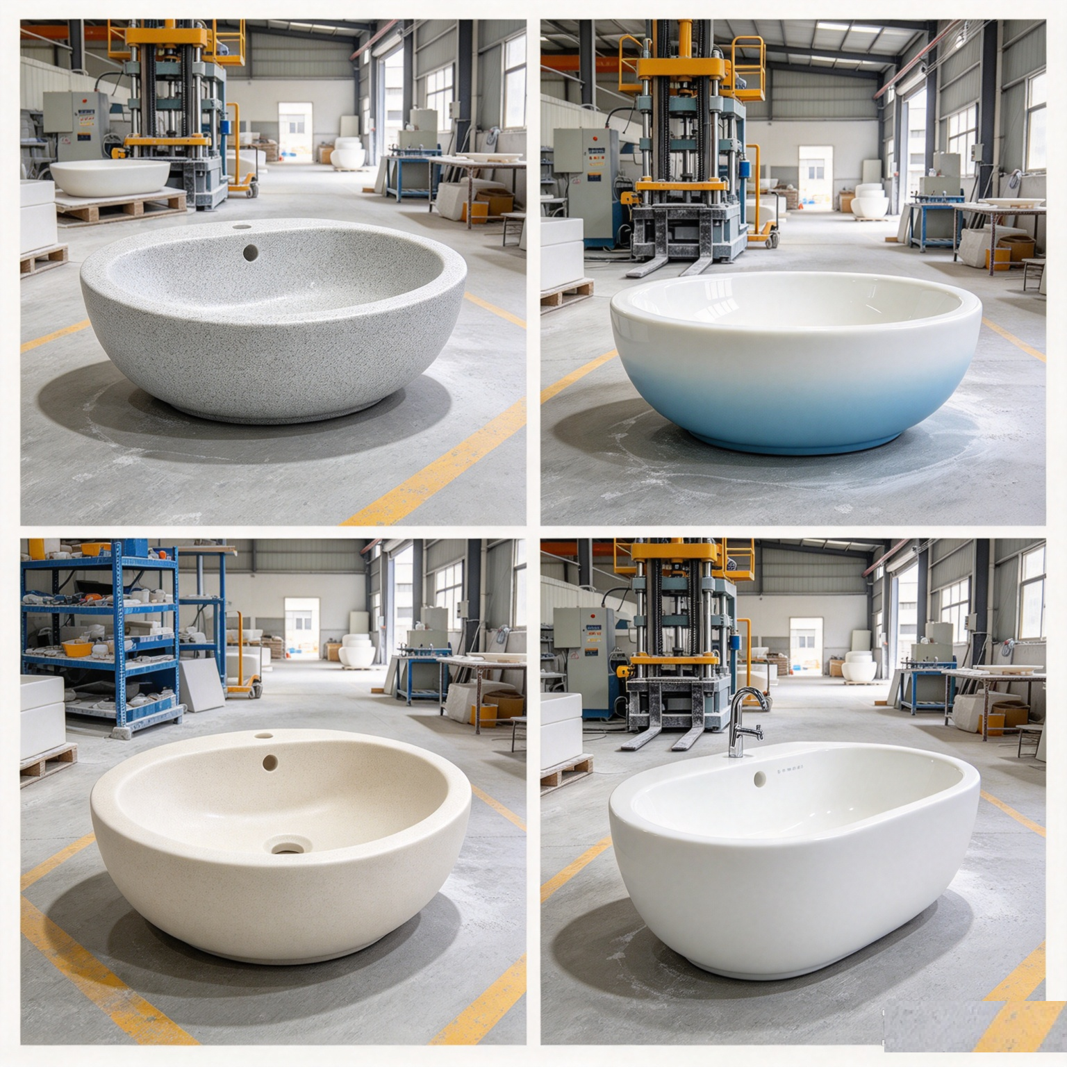 630-ton FRP wash basin hydraulic press  SMC/BMC/GMT/PCM Composite Molding Hydraulic Press Compression molding process