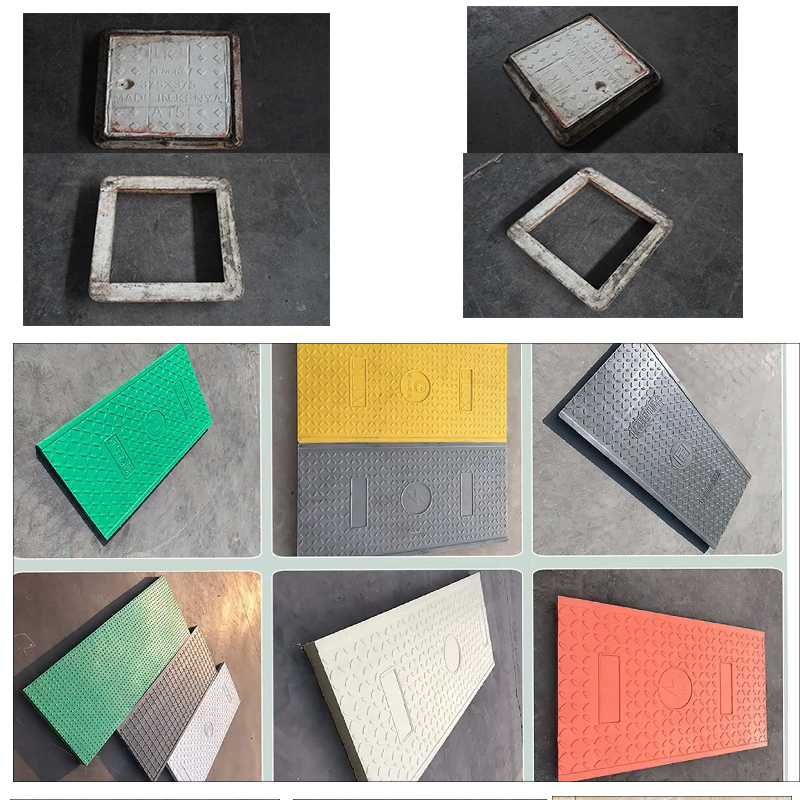 Four Column Hydraulic Press for SMC BMC Composite Manhole Cover Hot Compression Molding Compression molding process