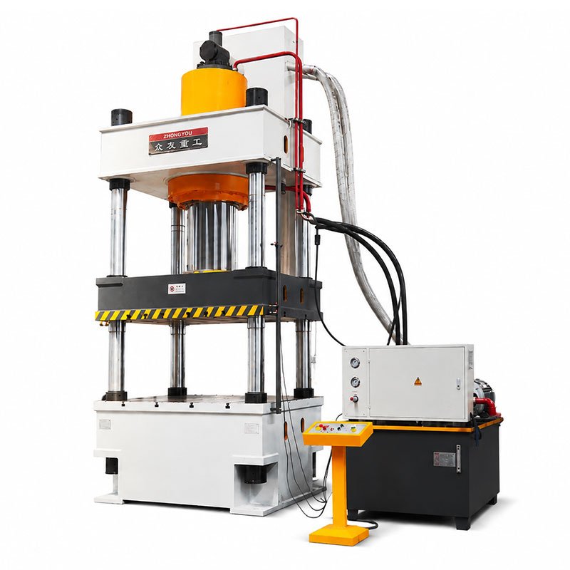 Heavy Duty 630 Ton Four Column Hydraulic Press for Compression Molding, Stamping and Forging