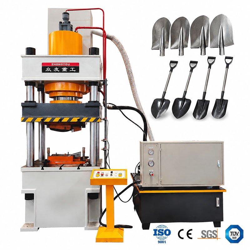 Hydraulic Shovel Making Machine for Metal Spade Forming and Manufacturing
