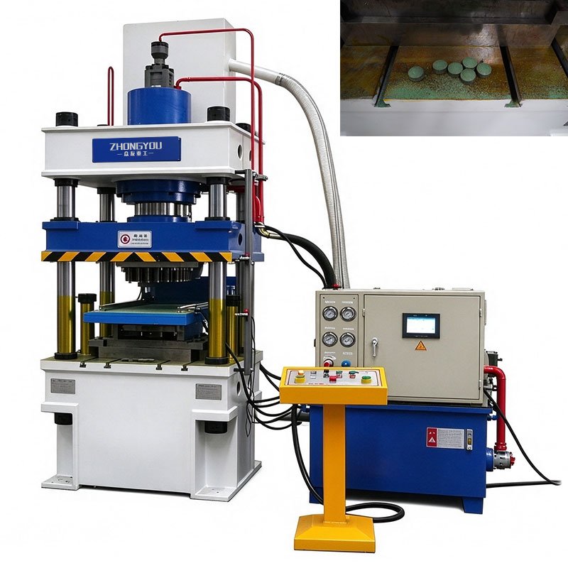 200T Powder Compacting Hydraulic Press Machine